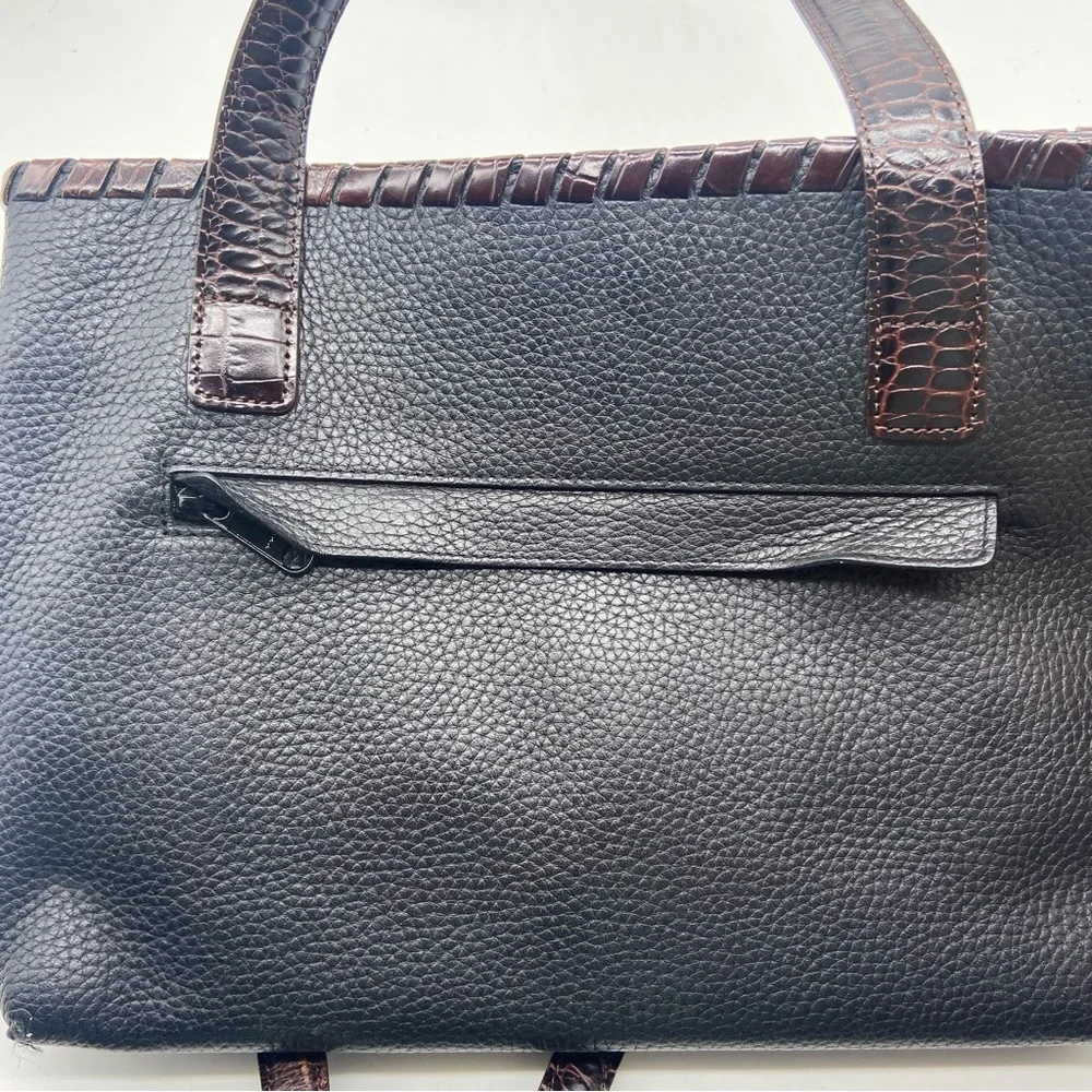 BRIGHTON WOMENS Two Tone Pebbled Shoulder bag‎ PURSE